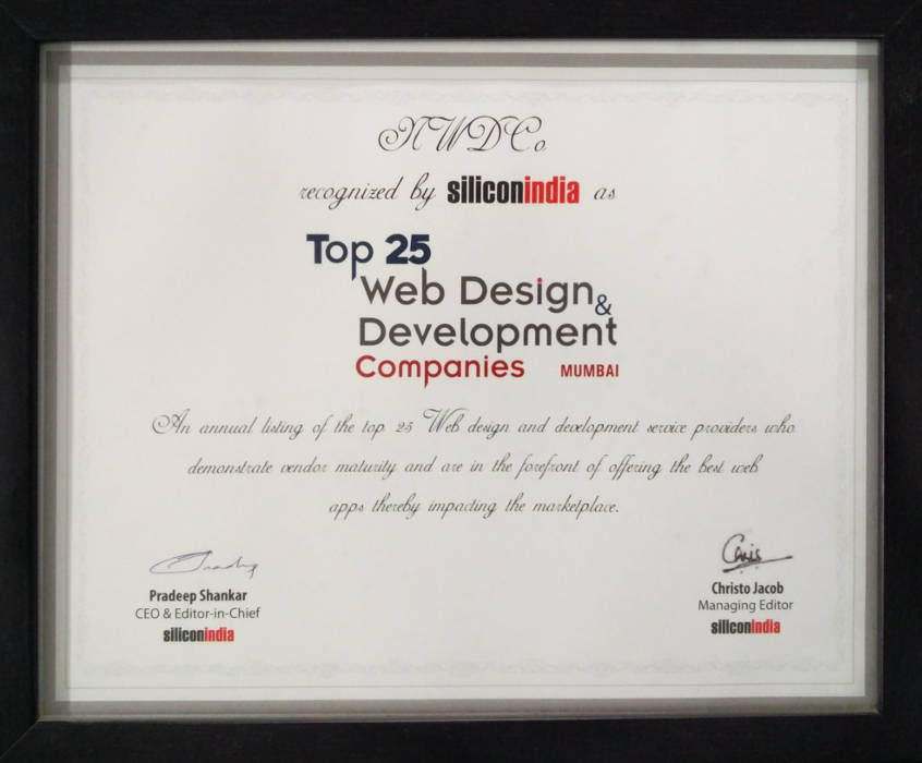 Top 25 Web Design & Development Companies in Mumbai by Silicon India
